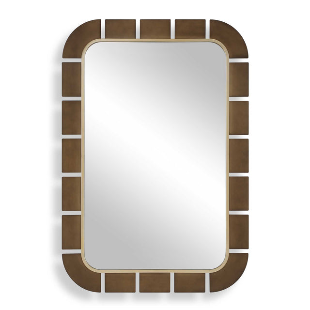Segment Mirror - Bronze by Uttermost - View 1