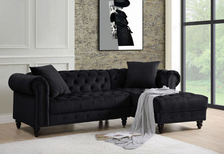 Adnelis - Sectional Sofa w/2 Pillows | Home Elegance USA