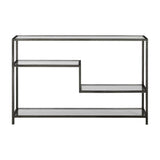 Leo Industrial Console Table - Silver by Uttermost - View 1