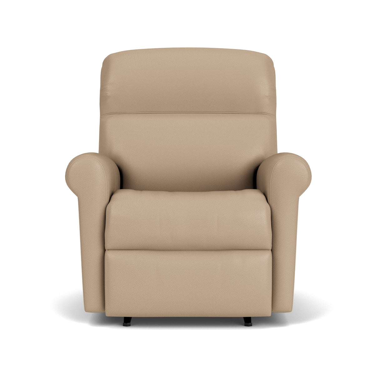 Davis Traditional Leather Power Rocking Recliner, Power Headrest | Flexsteel