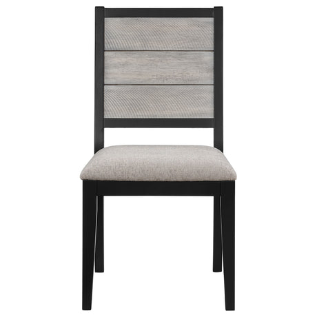Centera Grey and Black 5-piece Dining Table Set - sold by Home Elegance USA