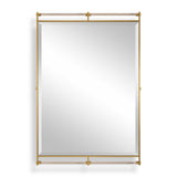Ripoll Mirror Antique Brass - Gold by Uttermost - View 1