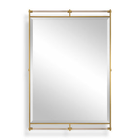 Ripoll Mirror Antique Brass - Gold by Uttermost - View 1