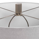 Vilminore Glass Table Lamp - Gray / Beige by Uttermost - View 4
