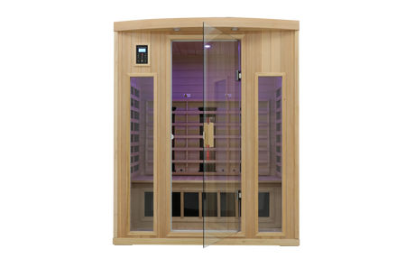 Home Low EMF Far Infrared Sauna – Canadian Eastern Hemlock | Health & Wellness Benefits - sold by Home Elegance USA
