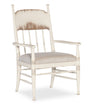 Americana Upholstered Seat Arm Chair (Set of 2) - White by Hooker Furniture - View 1
