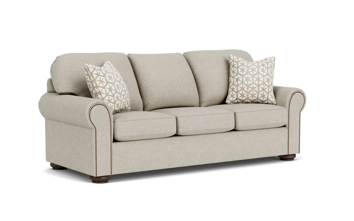 Preston Fabric Sofa With Nailhead Trim | Flexsteel