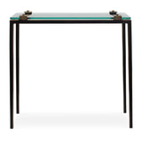 Averona Glass Top Accent Table - Bronze by Uttermost - View 1