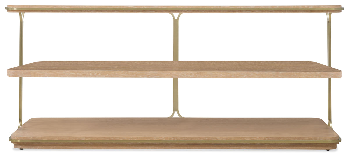 Banyon Bay Console Table Desert Oak - Light Brown by Hooker Furniture - View 3