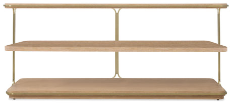 Banyon Bay Console Table Desert Oak - Light Brown by Hooker Furniture - View 3