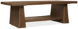 Driftwood Rectangle Coffee Table Medium Wood - Dark Brown by Hooker Furniture - View 1
