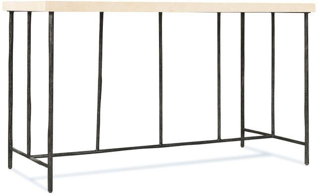Driftwood Writing Desk Beige / Gray - Beige / Dark Gray by Hooker Furniture - View 1