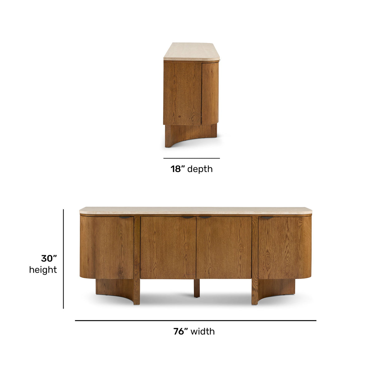 Eclipse Entertainment Base - Light Brown | Flexsteel