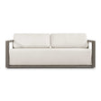 Remsen Outdoor Sofa Gray / Oyster White - White / Dark Gray by Uttermost - View 1