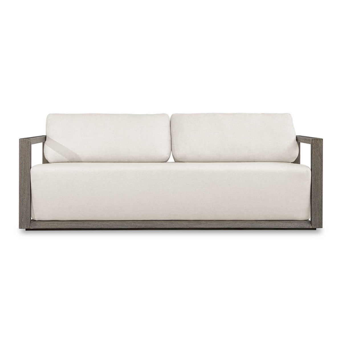 Remsen Outdoor Sofa Gray / Oyster White - White / Dark Gray by Uttermost - View 1