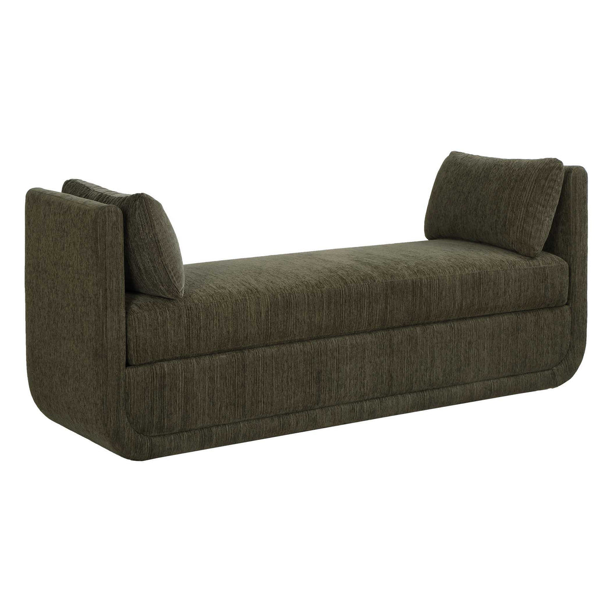 Abound Oversized Bench Herb - Dark Green by Uttermost - View 4
