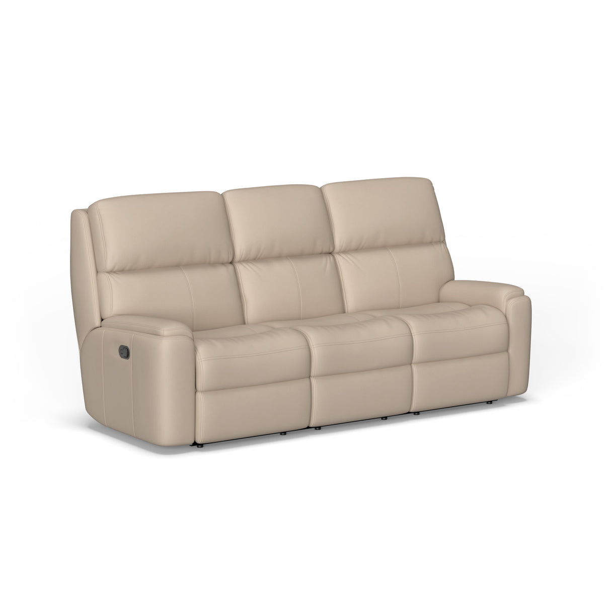 Rio Transitional Leather Reclining Sofa | Flexsteel
