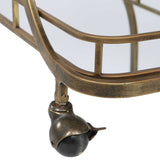 Stassi Serving Cart - Gold by Uttermost - View 7