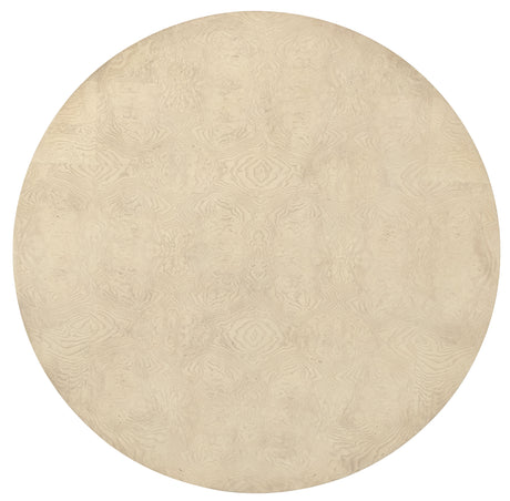 Archives Round Coffee Table Alabaster - Beige by Hooker Furniture - View 3