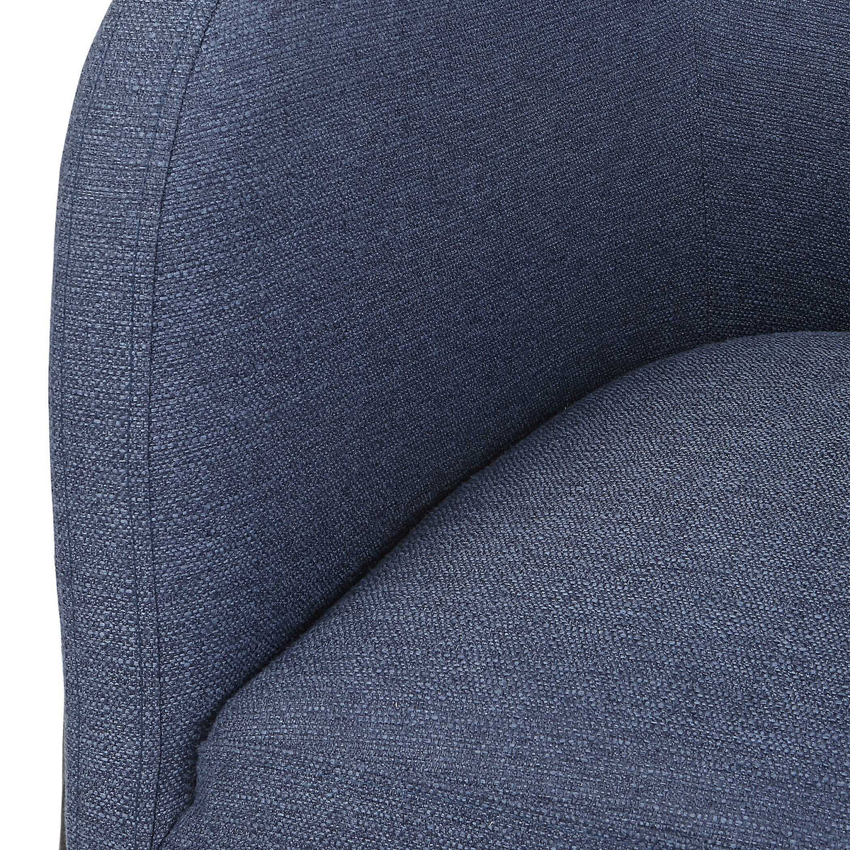 Jacobsen Barrel Chair Denim - Blue by Uttermost - View 8