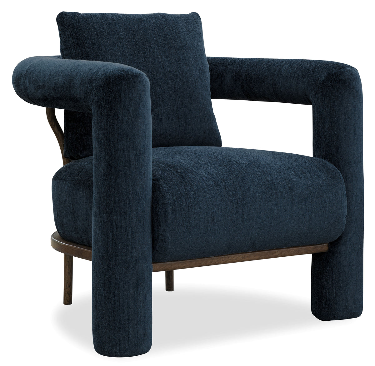 Harlow Accent Chair - Blue by Hooker Furniture - View 2