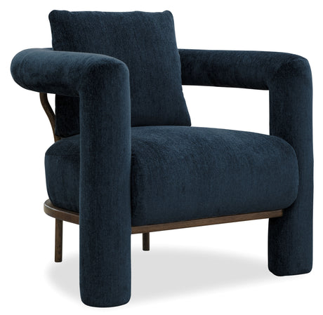Harlow Accent Chair - Blue by Hooker Furniture - View 2