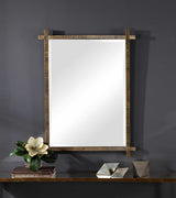 Abanu Vanity Mirror - Gold by Uttermost - View 7