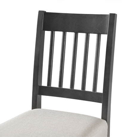 6-Piece Retro Dining Room Set, Classic Kitchen Furniture Set, Wooden Rectangular Table and 4 Chairs with Bench for kitchen & Dining Room (Easy Assembly, Space Saving)(DOVETAIL GREY) - sold by Home Elegance USA
