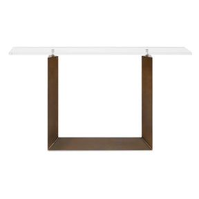 McElroy Modern Console Table - Bronze by Uttermost - View 1