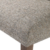 Daxton Armless Chair Earth Tone - Beige / Dark Brown by Uttermost - View 7