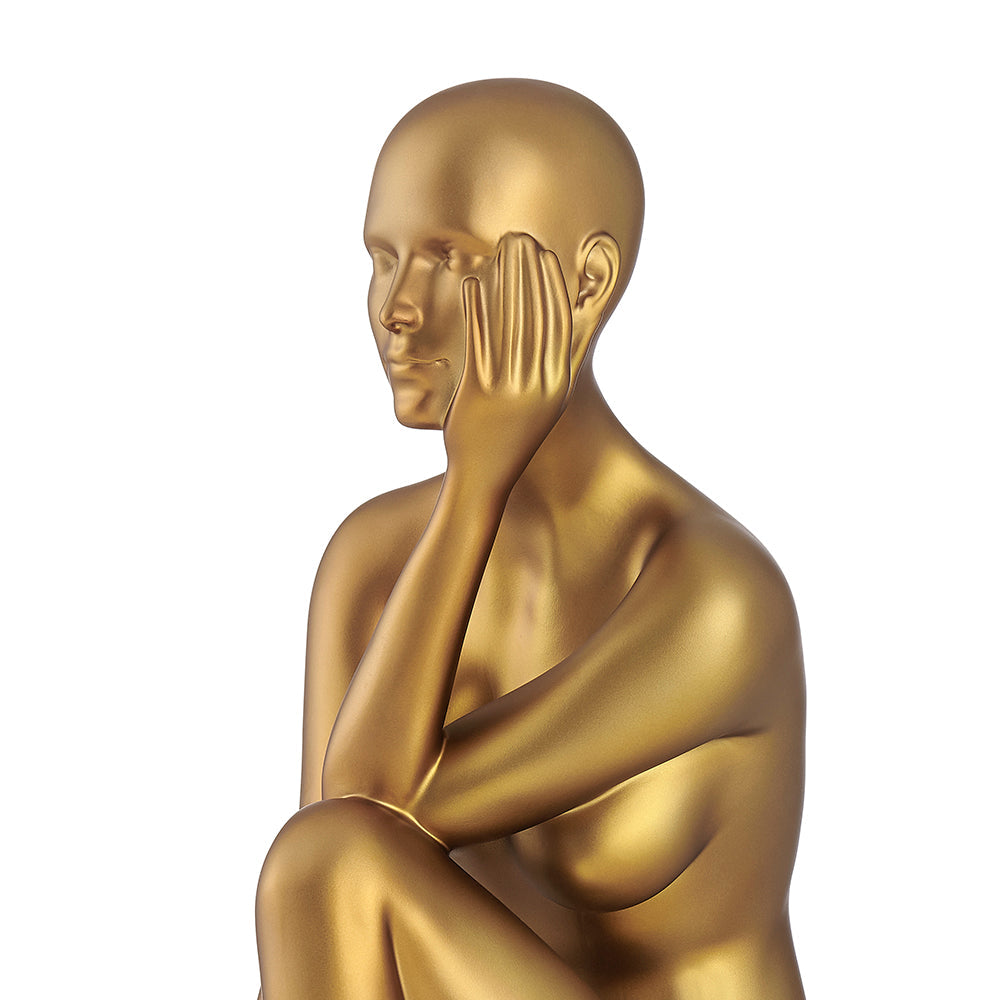 Antoinette Doll Sculpture // Bronze  | Finesse - Home Elegance USA