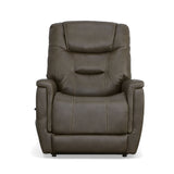 Shaw Power Lift Recliner With Power Headrest & Lumbar - Driftwood | Flexsteel