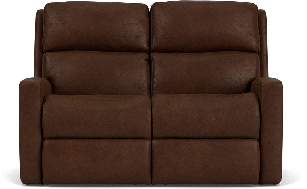 Catalina Transitional Fabric Reclining Loveseat | Flexsteel