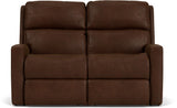 Catalina Transitional Fabric Reclining Loveseat | Flexsteel