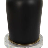 Caviar Table Lamp - Black / White by Uttermost - View 7