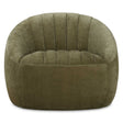 Narrows Swivel Chair - Green by Uttermost - View 1
