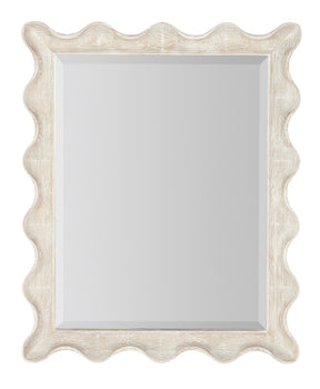 Serenity Bora Landscape Mirror - White by Hooker Furniture - View 1