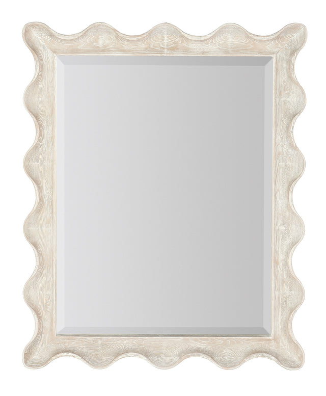 Serenity Bora Landscape Mirror - White by Hooker Furniture - View 1
