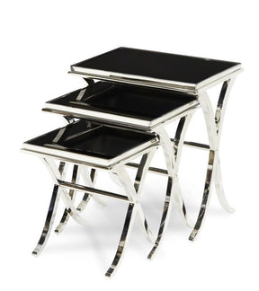 Discoveries 3 Piece Nesting Tables - Acf-Nst-Cret-83 - Aico Furniture
