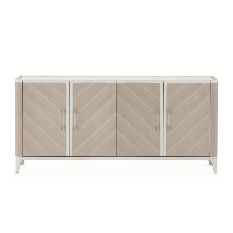 Aico By Michael Amini - Lanterna Sideboard - Silver Mist - 9032007-823 Home Elegance USA