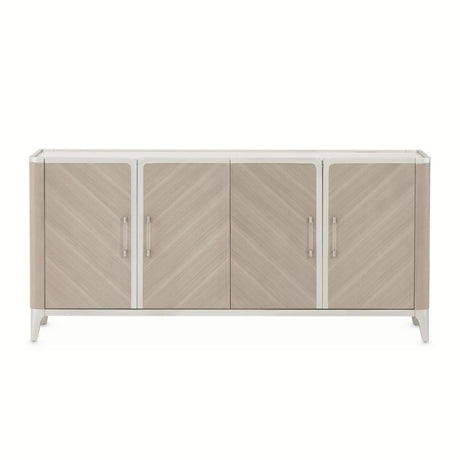 Aico By Michael Amini - Lanterna Sideboard - Silver Mist - 9032007-823 Home Elegance USA