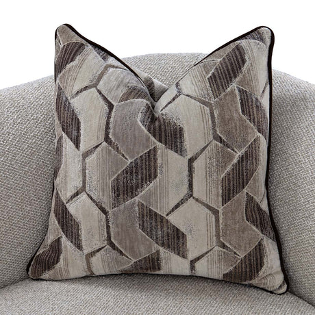 West Kensington Espresso Sofa Gold Base aico michael amini