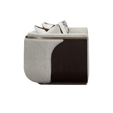 West Kensington Espresso Sofa Gold Base aico michael amini