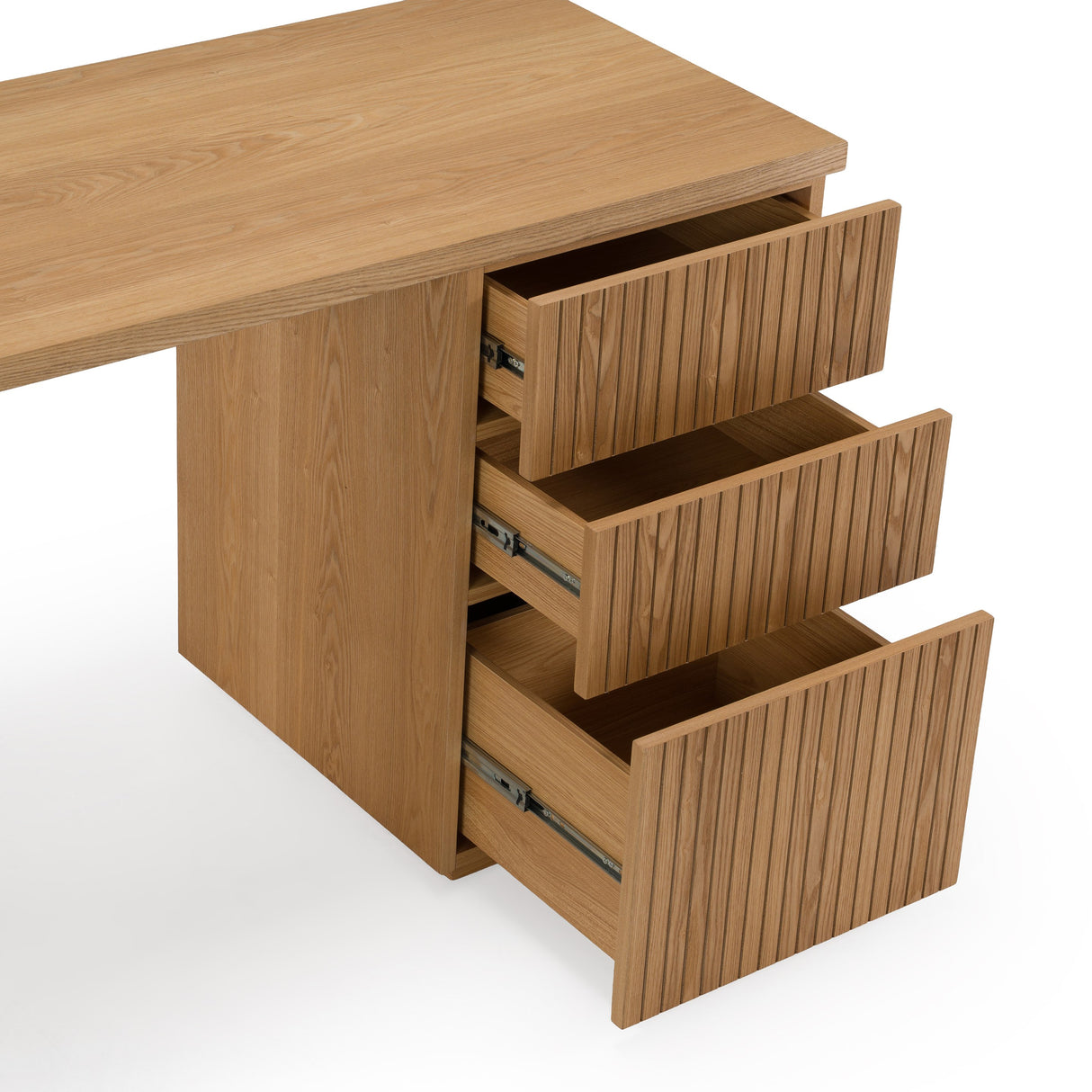 Albrite - Modern Natural Ash Desk - View Image 1