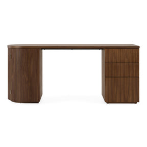 Albrite - Modern Walnut Desk - View Image 1