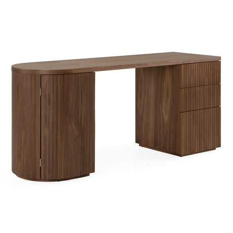 Albrite - Modern Walnut Desk - View Image 1