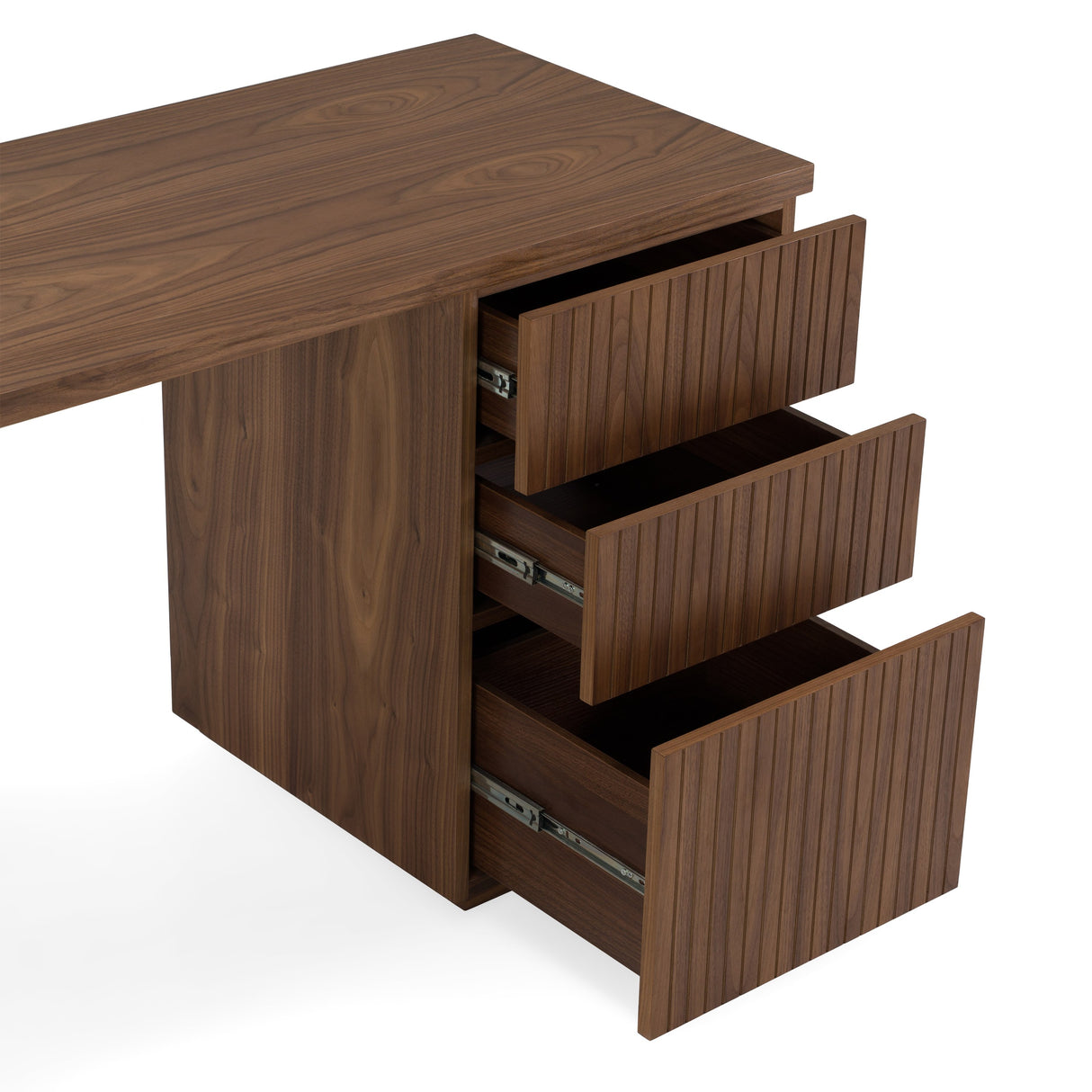 Albrite - Modern Walnut Desk - View Image 1