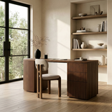 Albrite - Modern Walnut Desk - View Image 1