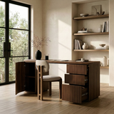 Albrite - Modern Walnut Desk - View Image 1