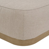Alicante - Outdoor Grey Fabric + Latte 5-Piece Sofa Set - View Image 1